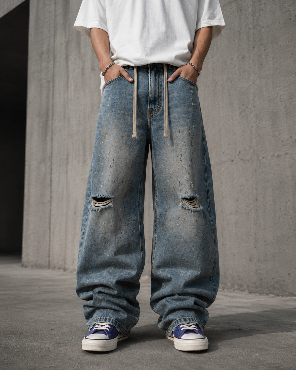 Shadow Stacked Jeans