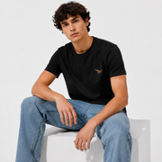 Men’s 100% Cotton Eagle Logo Relaxed Fit T-Shirt - 103