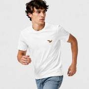 Men’s 100% Cotton Eagle Logo Relaxed Fit T-Shirt - 103