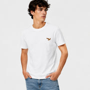 Men’s 100% Cotton Eagle Logo Relaxed Fit T-Shirt - 103