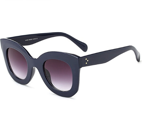 Cat Eye Sunglasses Women Designer Vintage Gradient Style