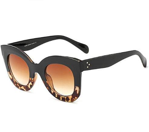 Cat Eye Sunglasses Women Designer Vintage Gradient Style