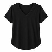 Women’s Soft V-Neck Short Sleeve T-Shirt - 202