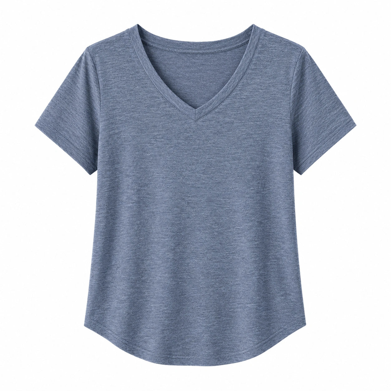 Women’s Soft V-Neck Short Sleeve T-Shirt - 202
