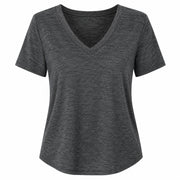 Women’s Soft V-Neck Short Sleeve T-Shirt - 202