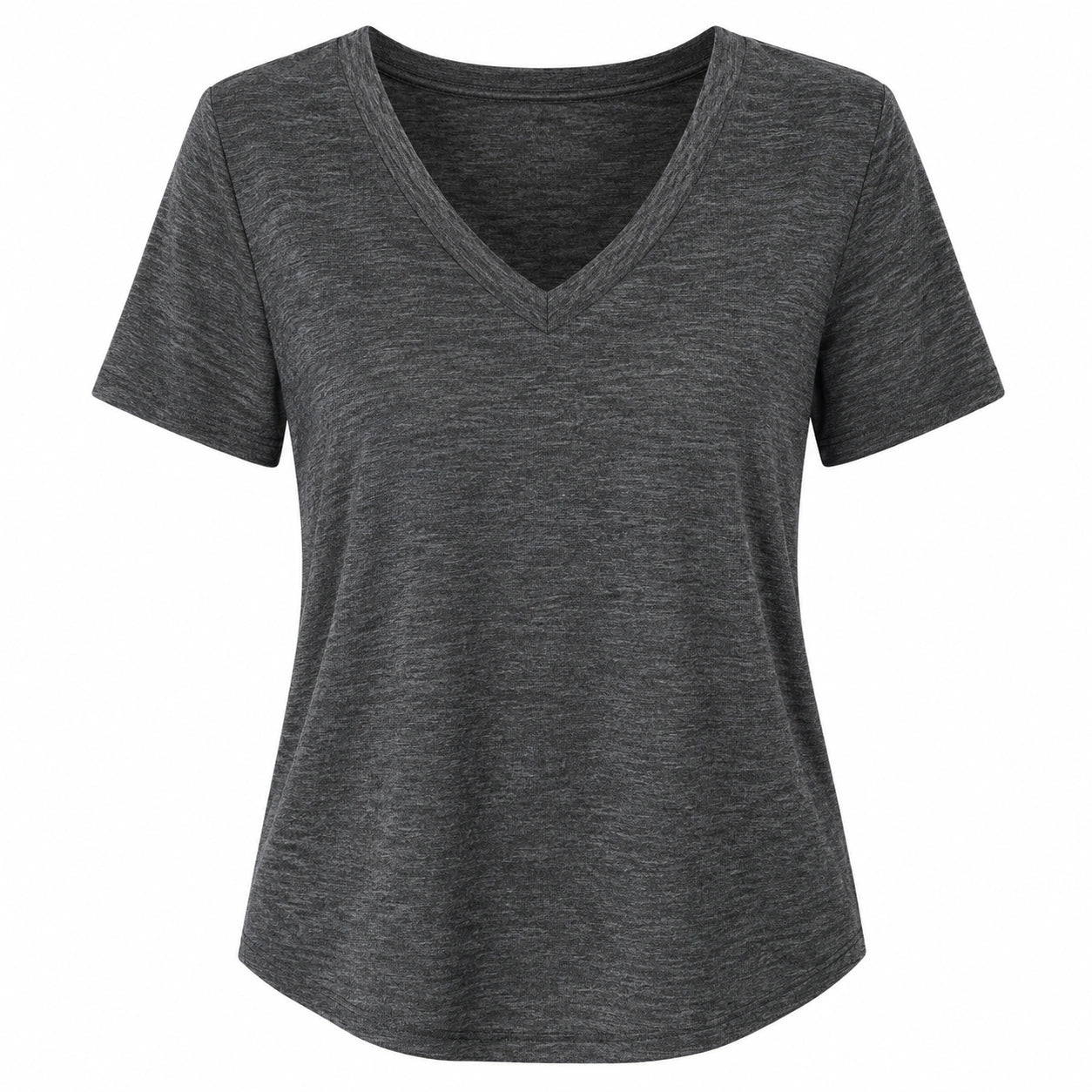 Women’s Soft V-Neck Short Sleeve T-Shirt - 202