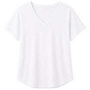 Women’s Soft V-Neck Short Sleeve T-Shirt - 202