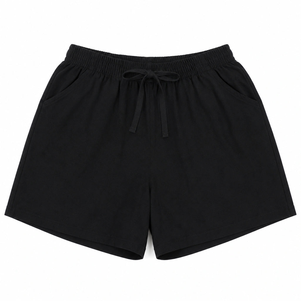 Women’s Loose Wide-Leg Summer Shorts with Pockets - 405