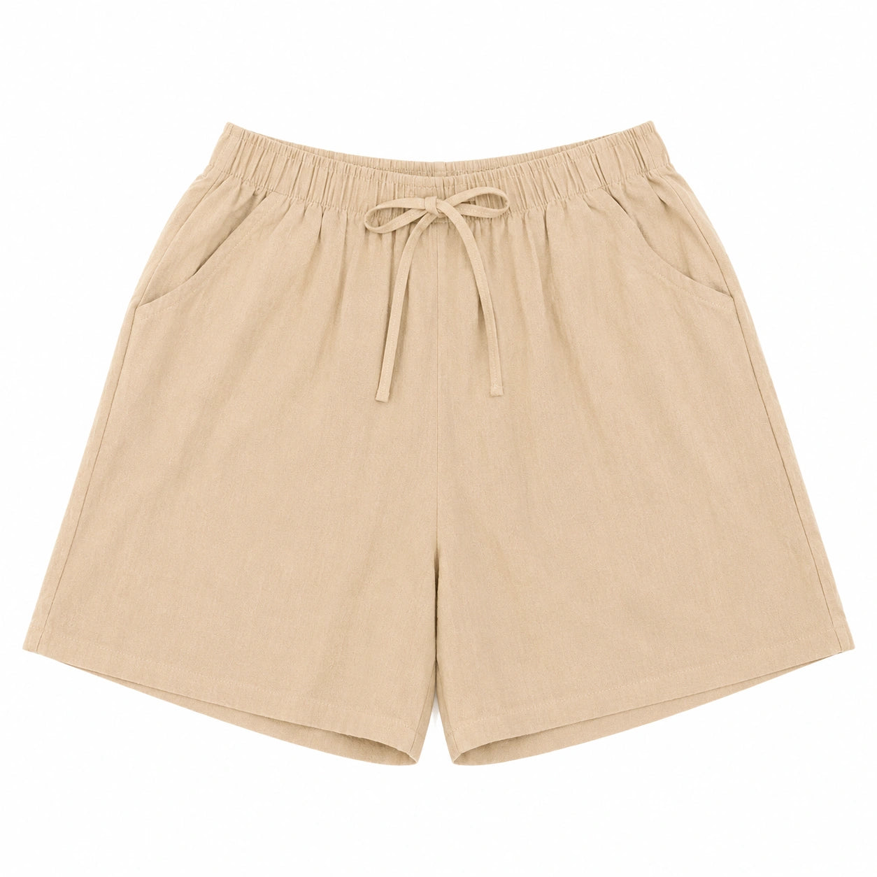 Women’s Loose Wide-Leg Summer Shorts with Pockets - 405