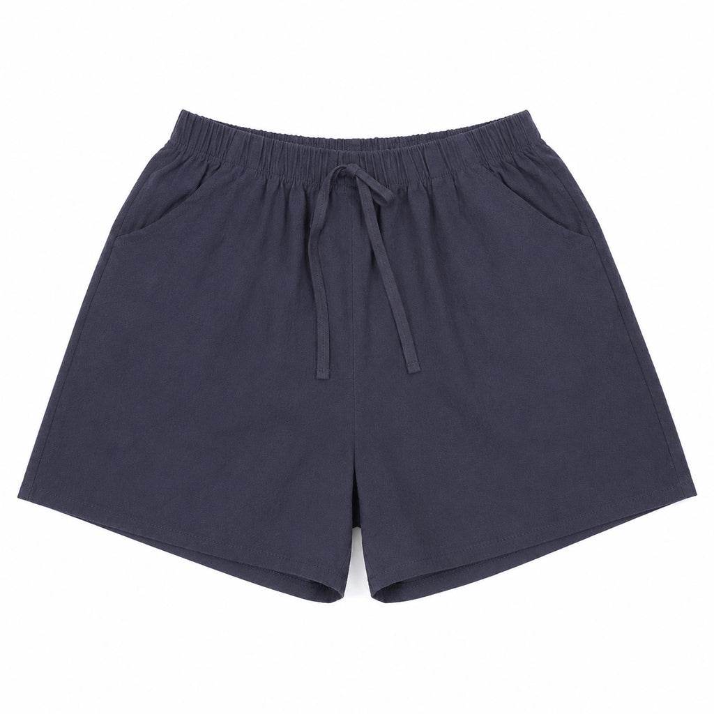 Women’s Loose Wide-Leg Summer Shorts with Pockets - 405