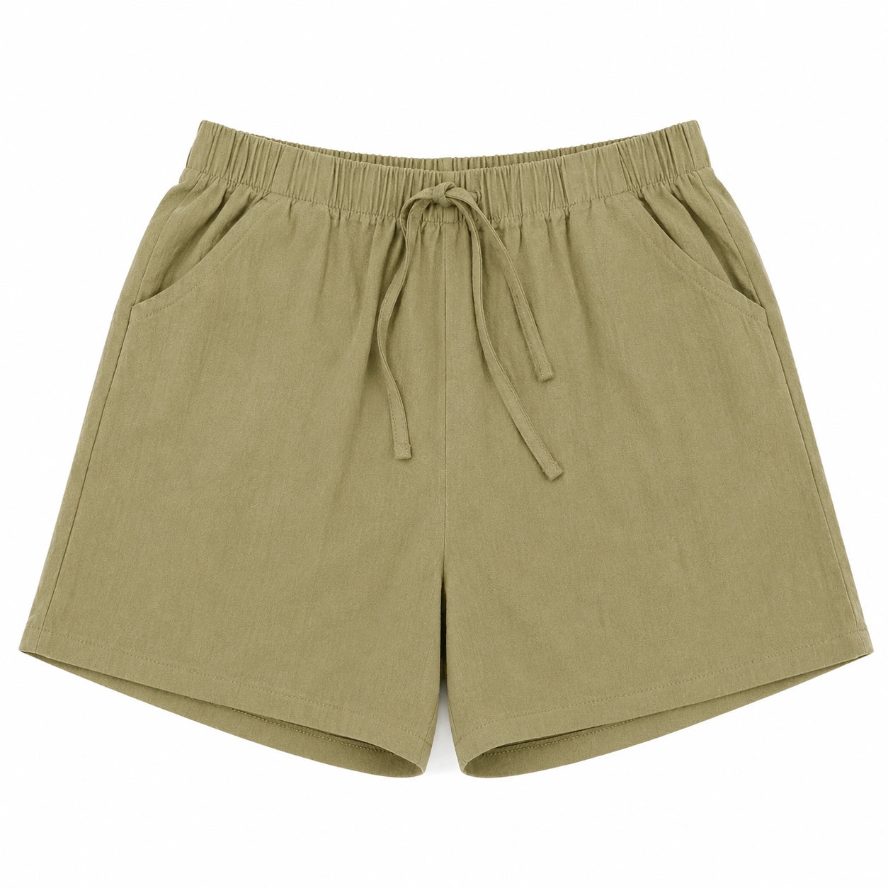 Women’s Loose Wide-Leg Summer Shorts with Pockets - 405