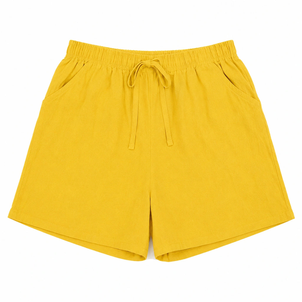 Women’s Loose Wide-Leg Summer Shorts with Pockets - 405