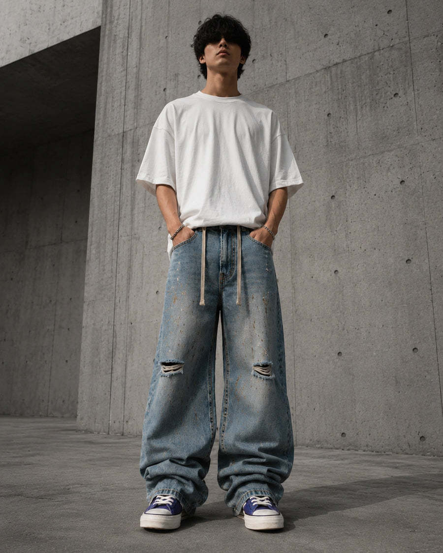 Shadow Stacked Jeans