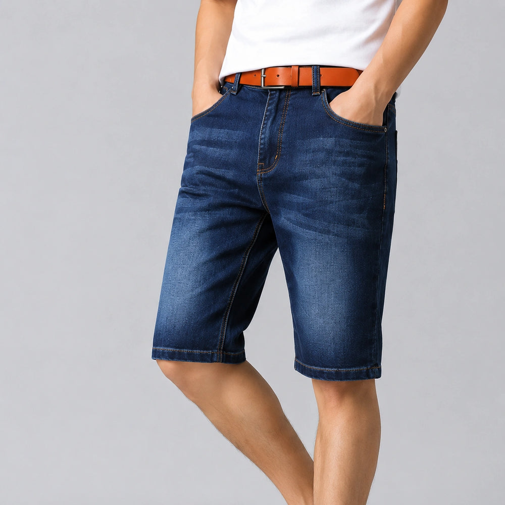 Men’s Straight Fit Denim Shorts - 702