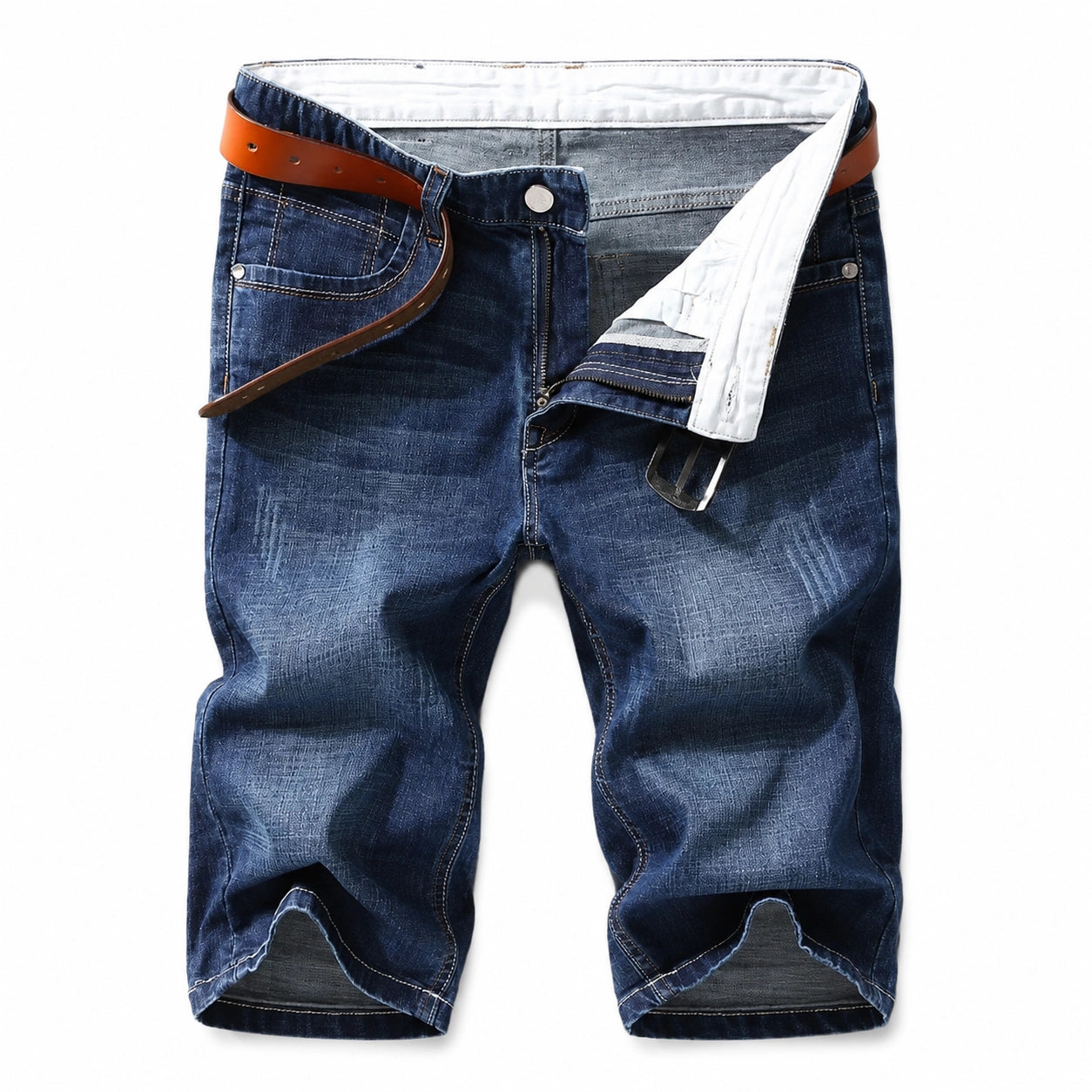 Men’s Straight Fit Denim Shorts - 702