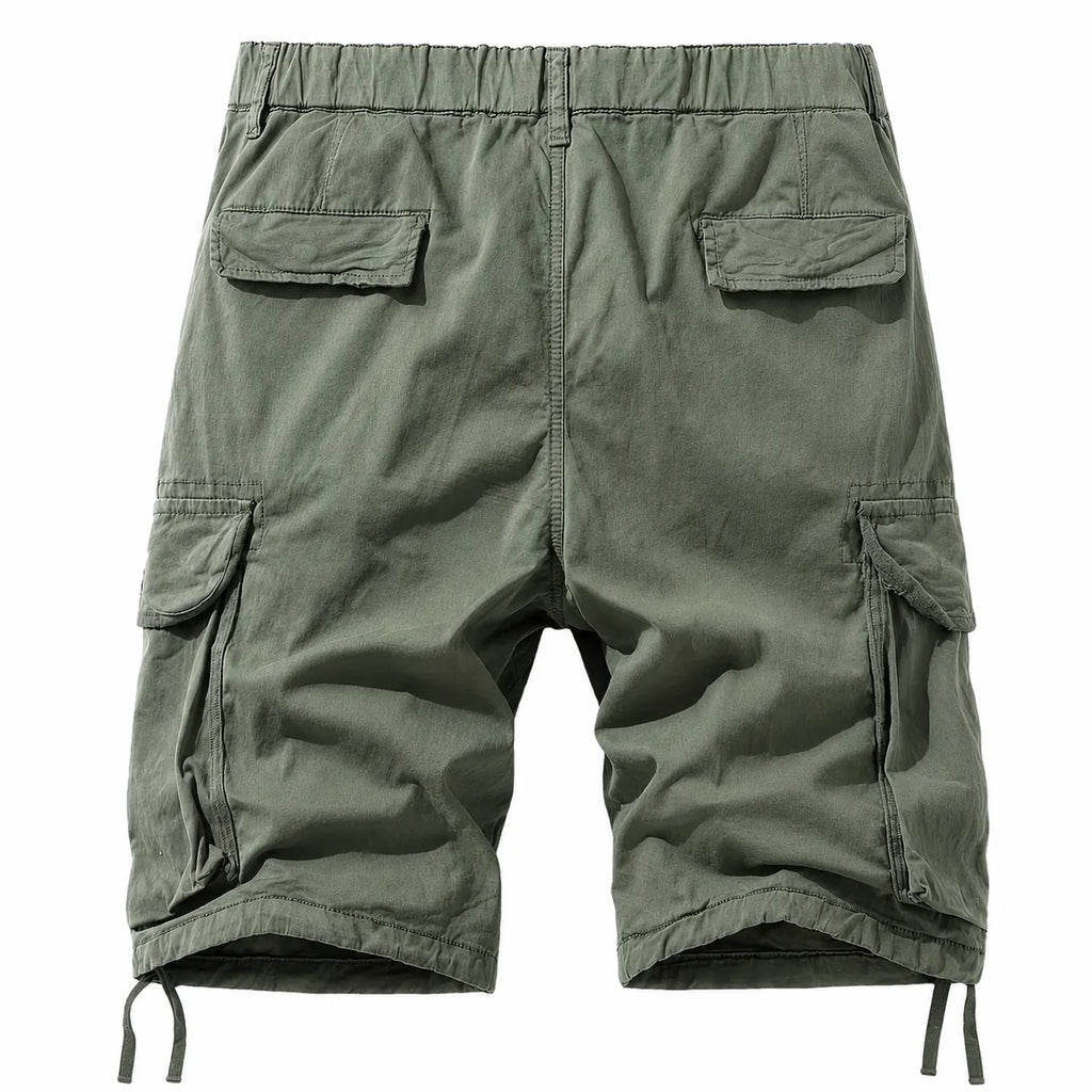 Men's Regular Fit Multi-Pocket Cargo Shorts - 707