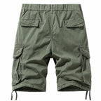 Men's Regular Fit Multi-Pocket Cargo Shorts - 707