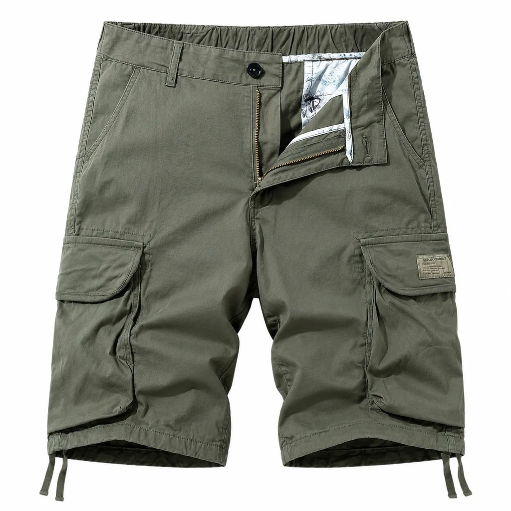 Men's Regular Fit Multi-Pocket Cargo Shorts - 707