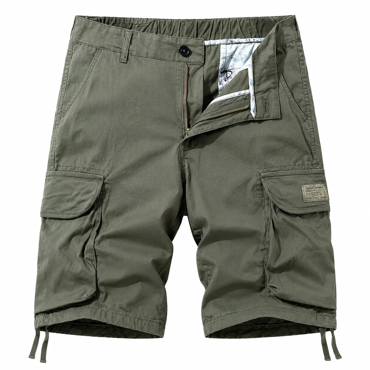 Men's Regular Fit Multi-Pocket Cargo Shorts - 707