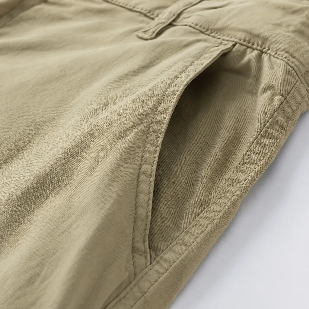Men's Regular Fit Multi-Pocket Cargo Shorts - 707