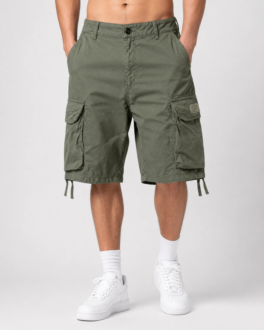 Men's Regular Fit Multi-Pocket Cargo Shorts - 707