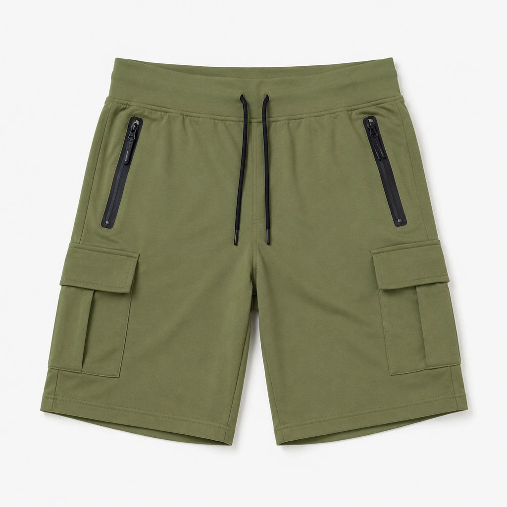 Men’s Multi-Pocket Cargo Shorts – Casual Stretch Jogging & Outdoor Sports Shorts - 708