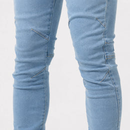 Men’s Light Blue Cargo Jeans - 801