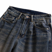 821 Men's Vintage Wash Straight Jeans