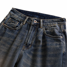 821 Men's Vintage Wash Straight Jeans