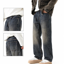 821 Men's Vintage Wash Straight Jeans
