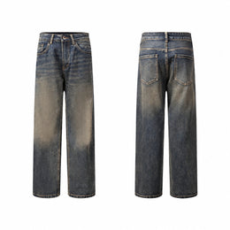 821 Men's Vintage Wash Straight Jeans