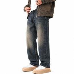 821 Men's Vintage Wash Straight Jeans