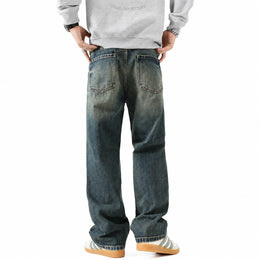 826 Men's Vintage Wash Straight Jeans