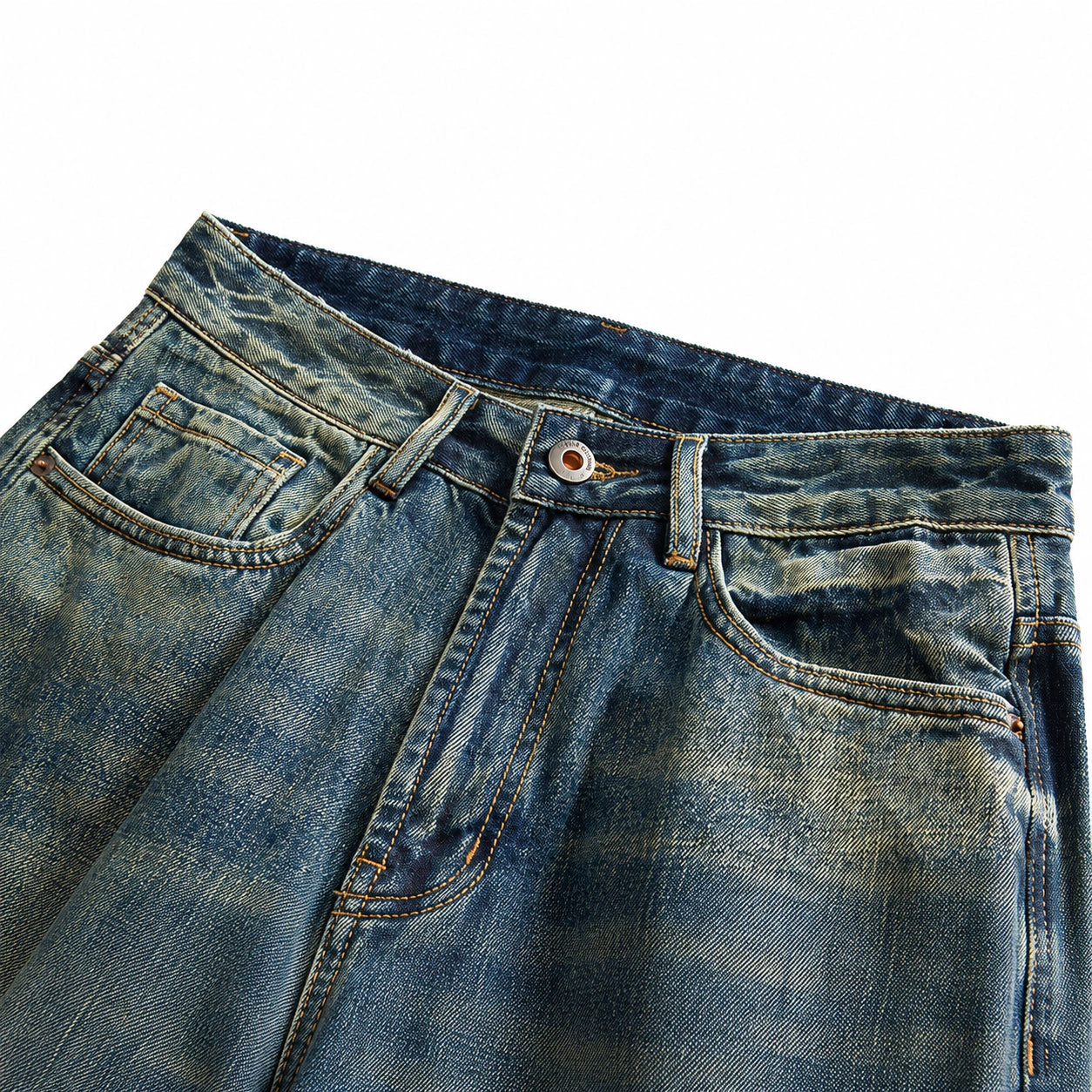 826 Men's Vintage Wash Straight Jeans