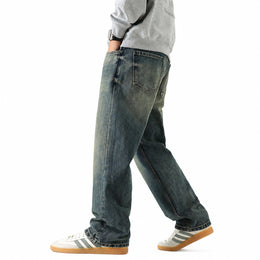 826 Men's Vintage Wash Straight Jeans